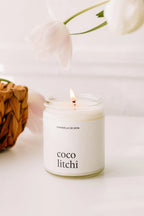 Chandelle de soya - Coco litchi
