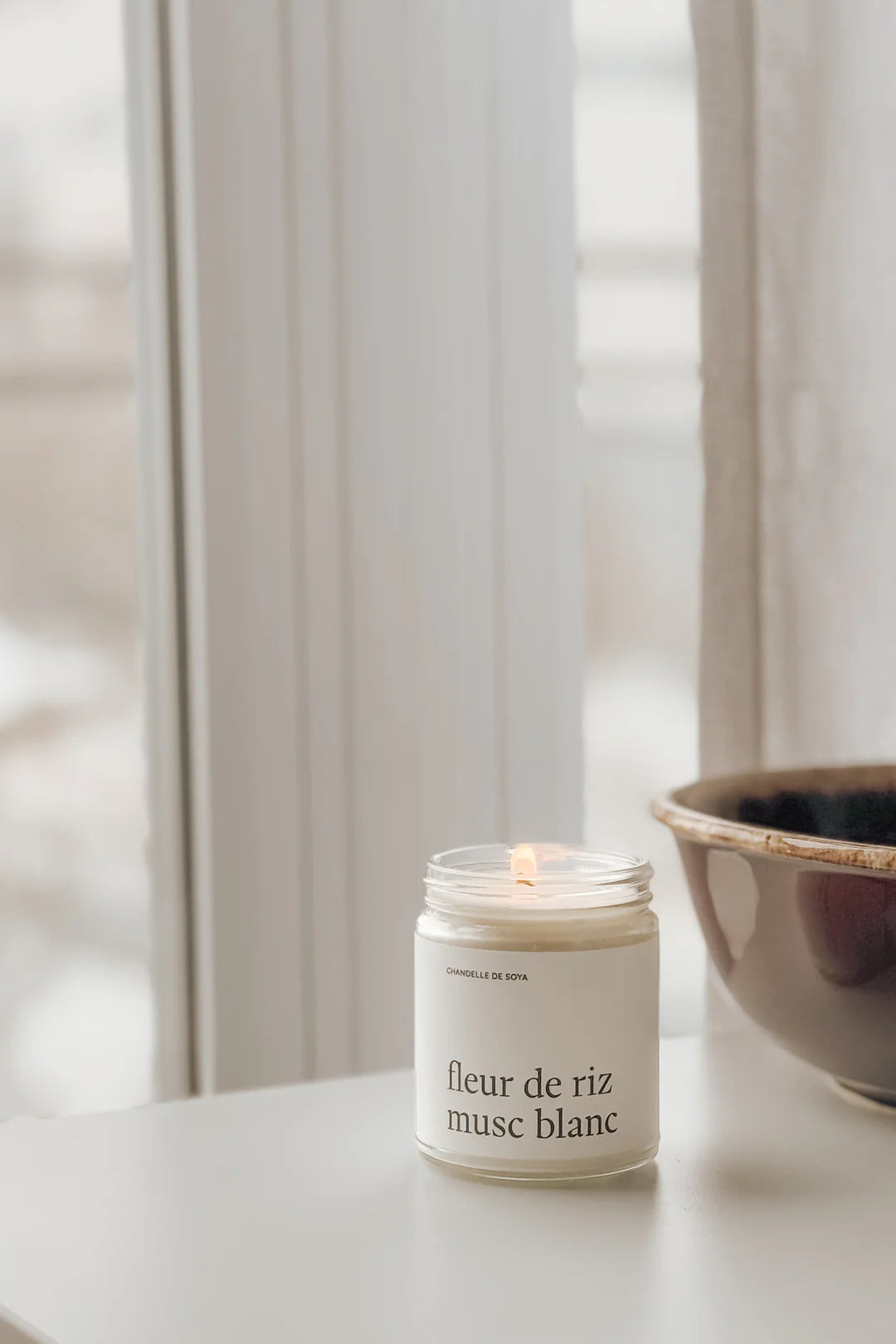 Chadelle de soya - Fleur de riz et musc blanc