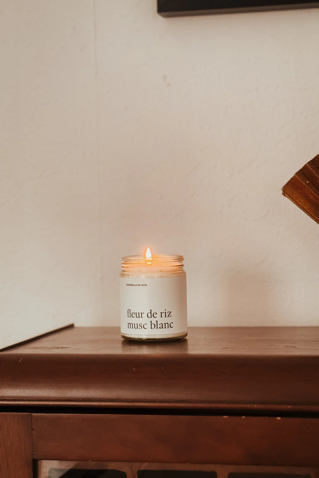 Chadelle de soya - Fleur de riz et musc blanc