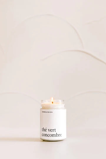 Chandelle de soya - Thé vert concombre