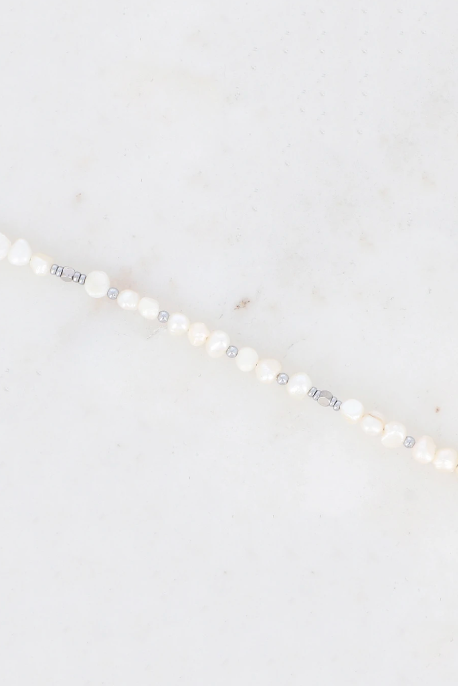 Bracelet Esmée Argenté - perles d'eau douce