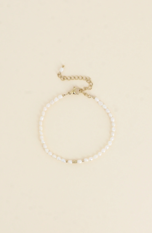 Bracelet Delphine - perles d'eau douce 3mm