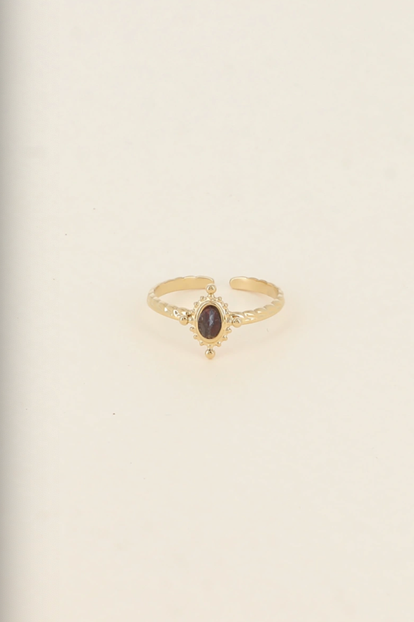 Bague Leslie - pierre naturelle