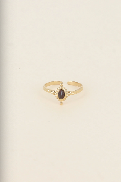 Bague Leslie - pierre naturelle