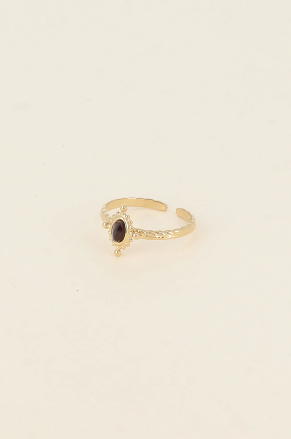 Bague Leslie - pierre naturelle