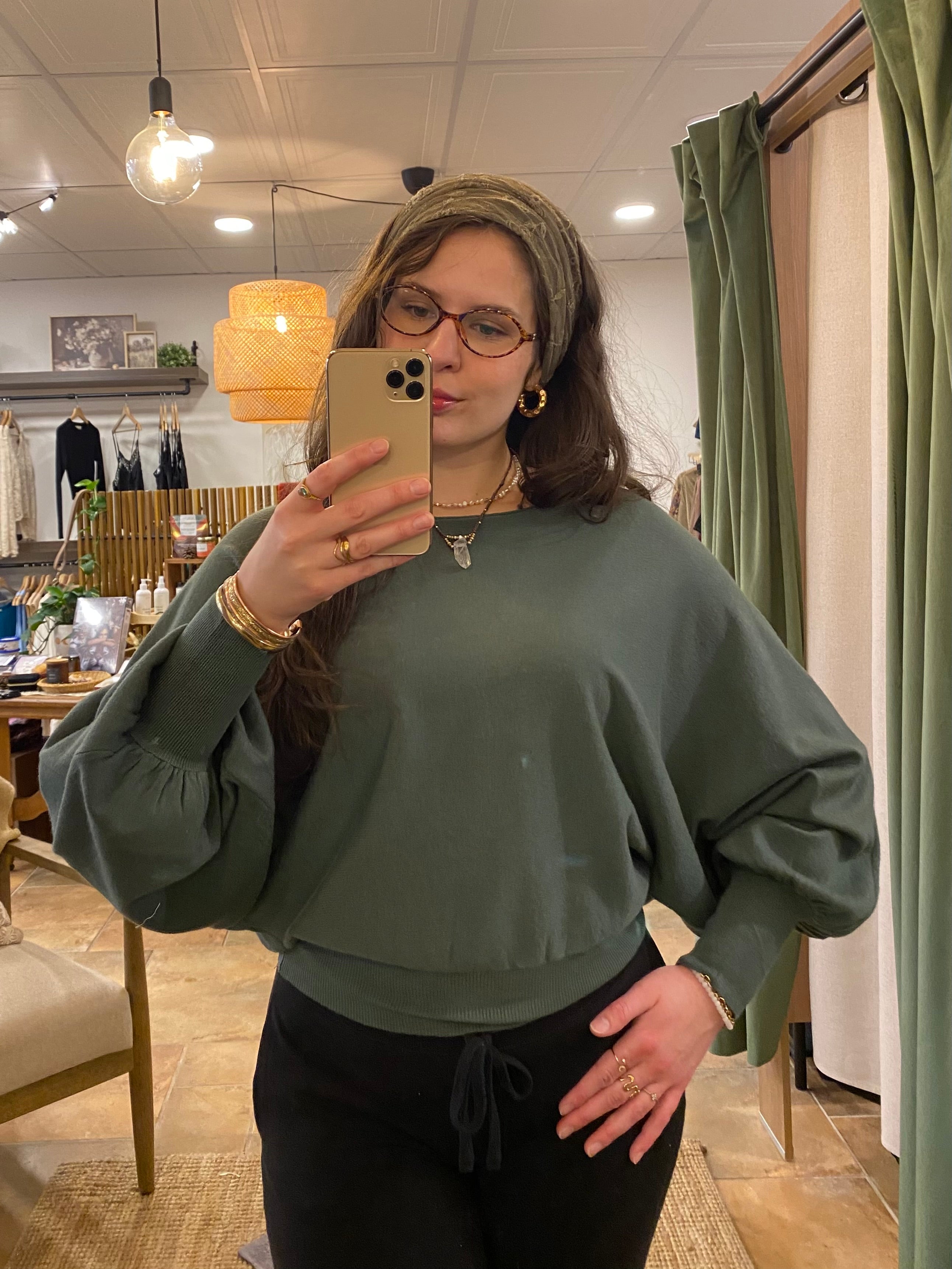 Chandail Manche longue doux