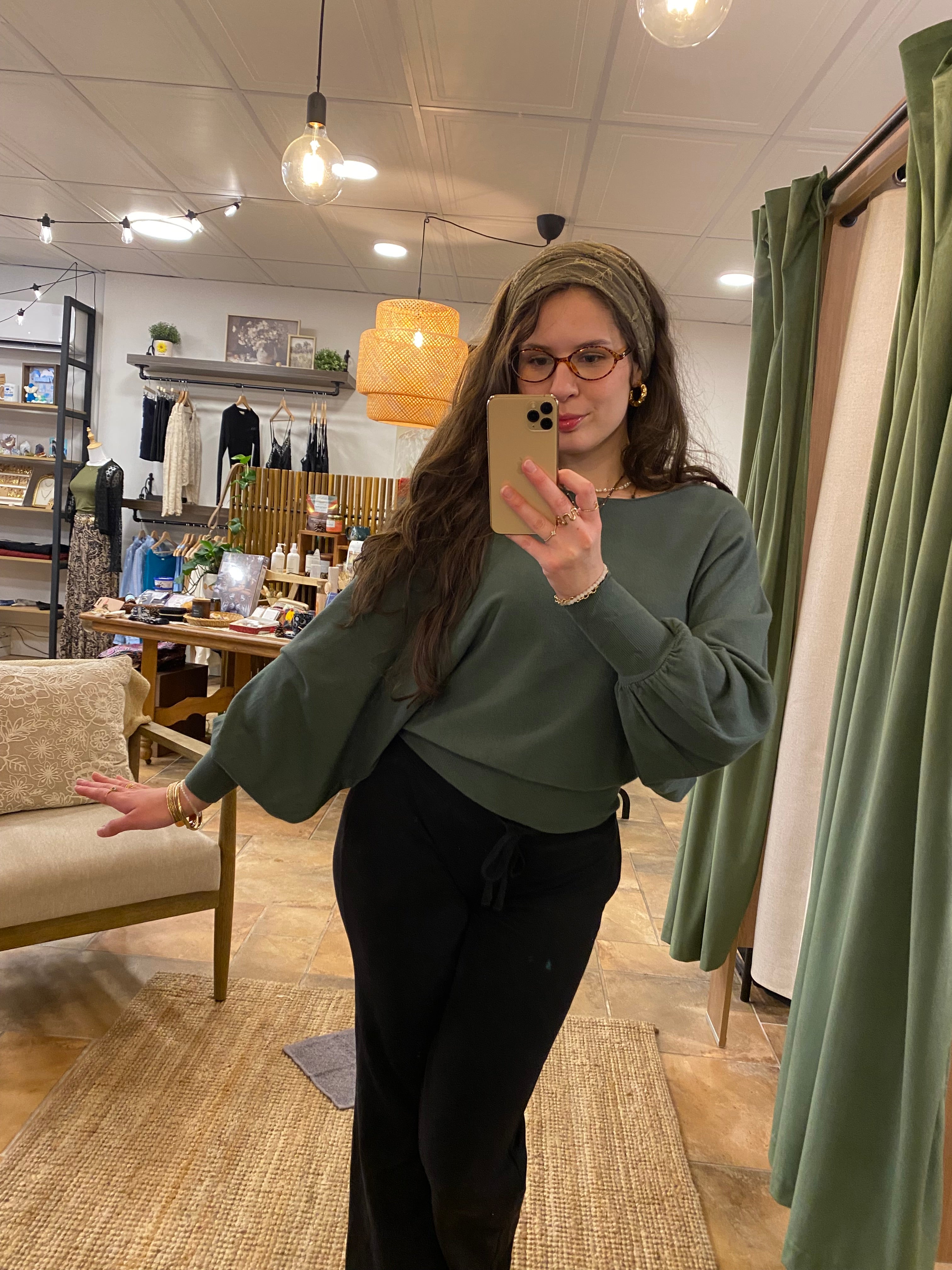 Chandail Manche longue doux