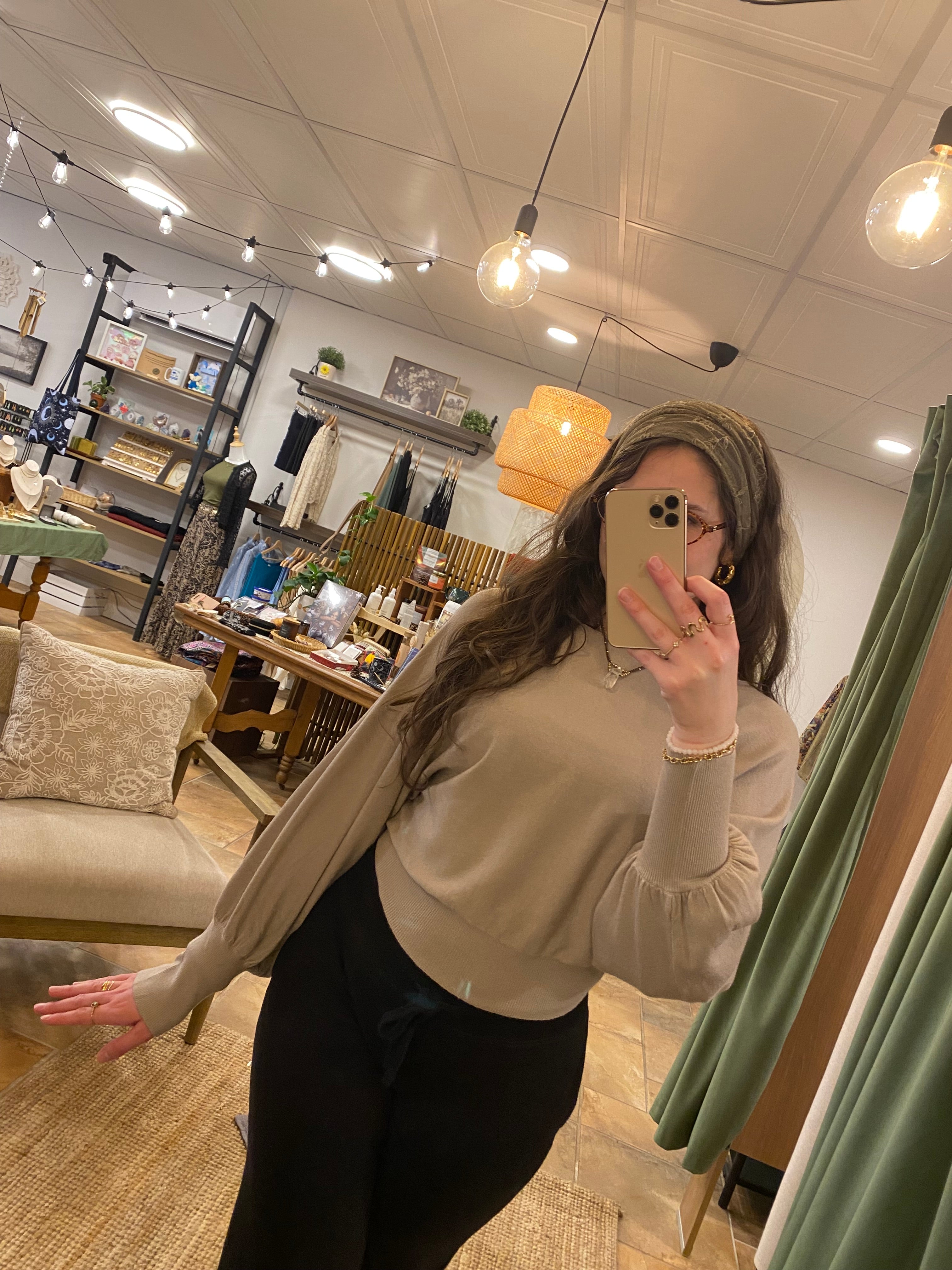 Chandail Manche longue doux