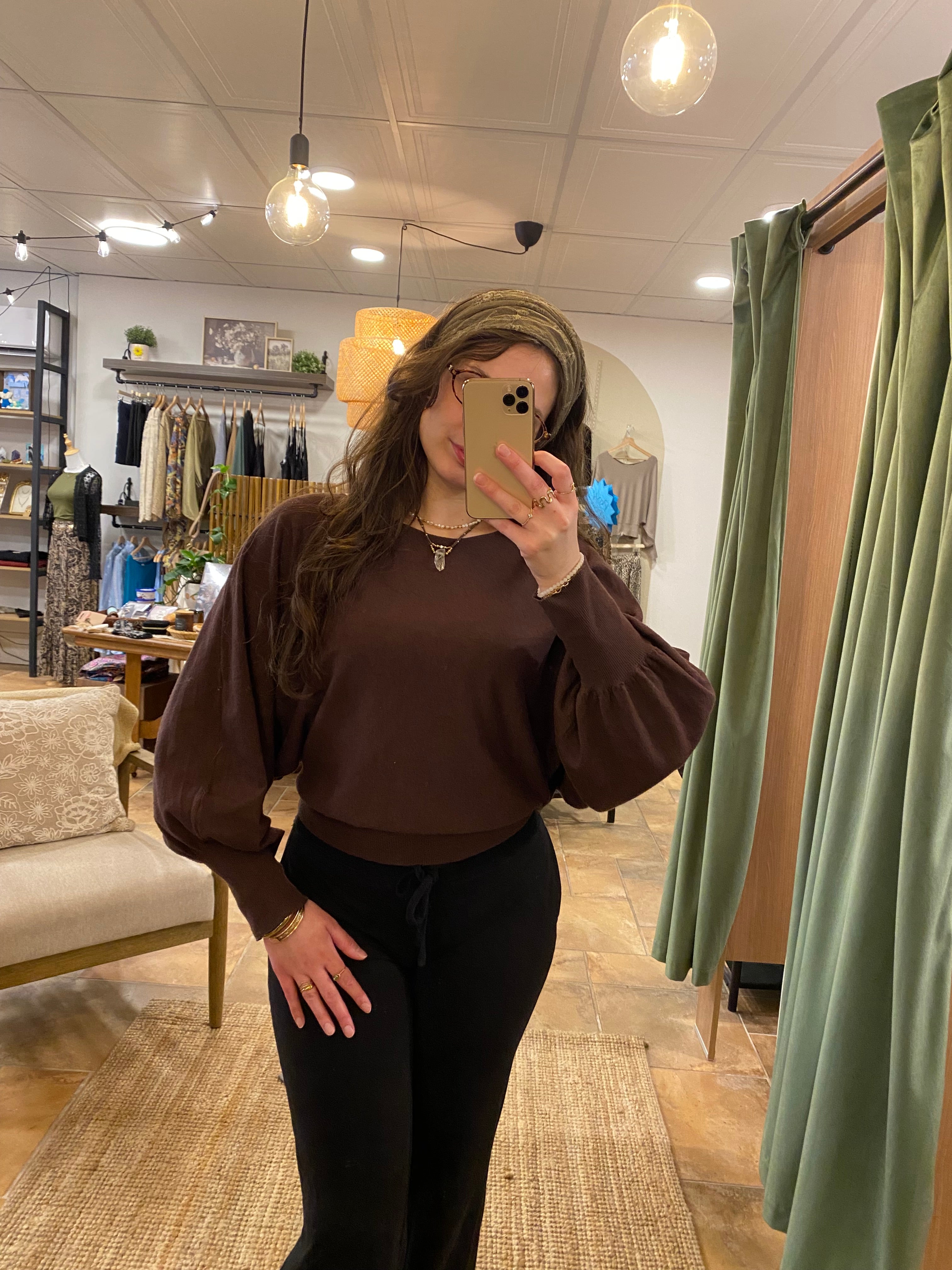 Chandail Manche longue doux