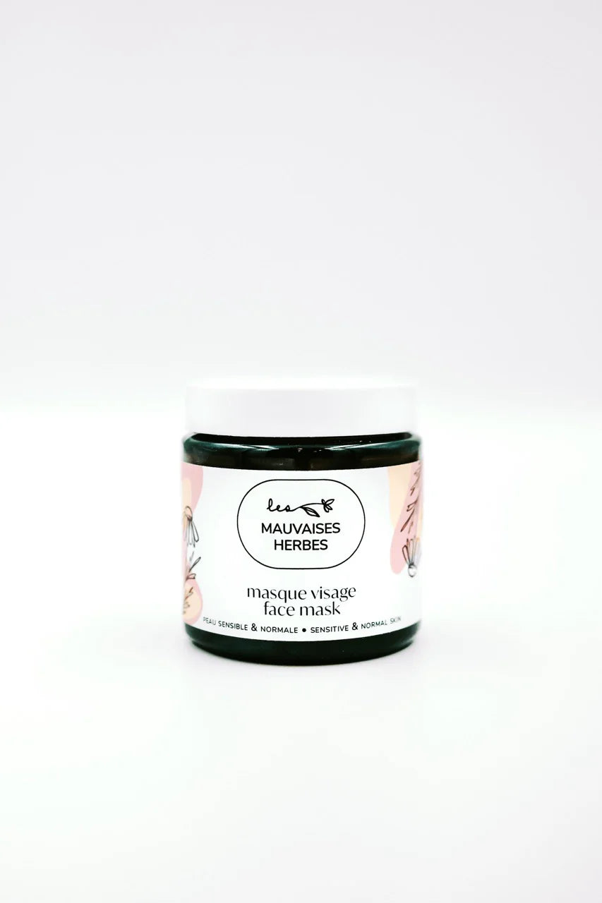 Masque visage Camomille - peau sensible et normale