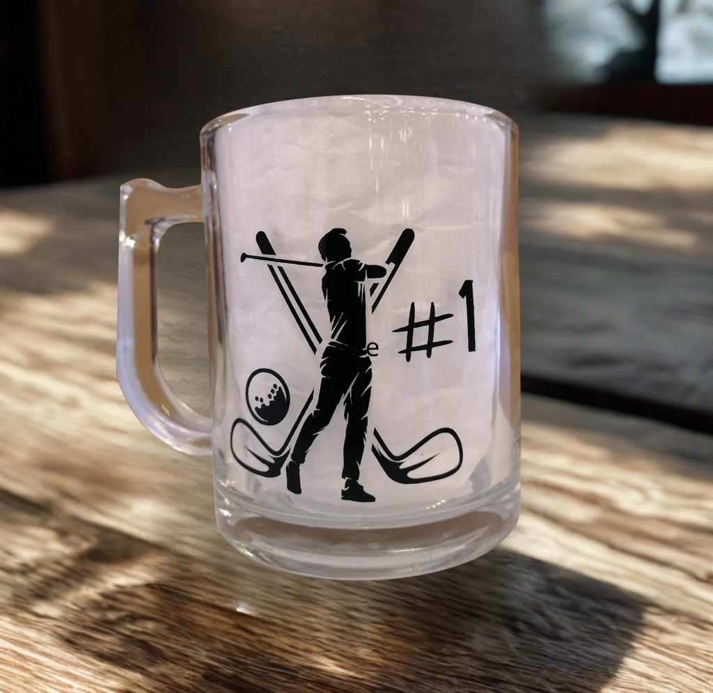 Tasse en verre personnalisable