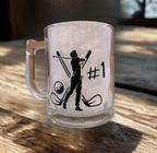 Tasse en verre personnalisable