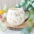 Tasse ronde en céramique motif fée folklore