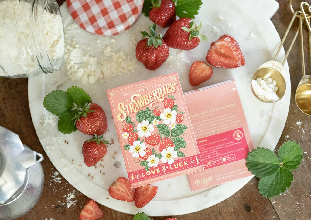 Sachet de graines - Fraises sauvages (Amour & Chance)