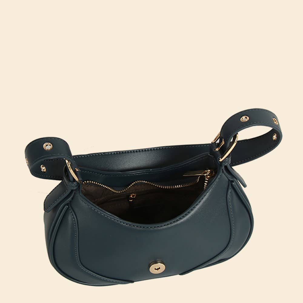 Sac à main à rabat avec boucle