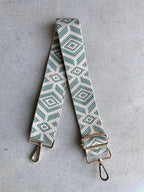 Sangle de sac Diamant - Turquoise