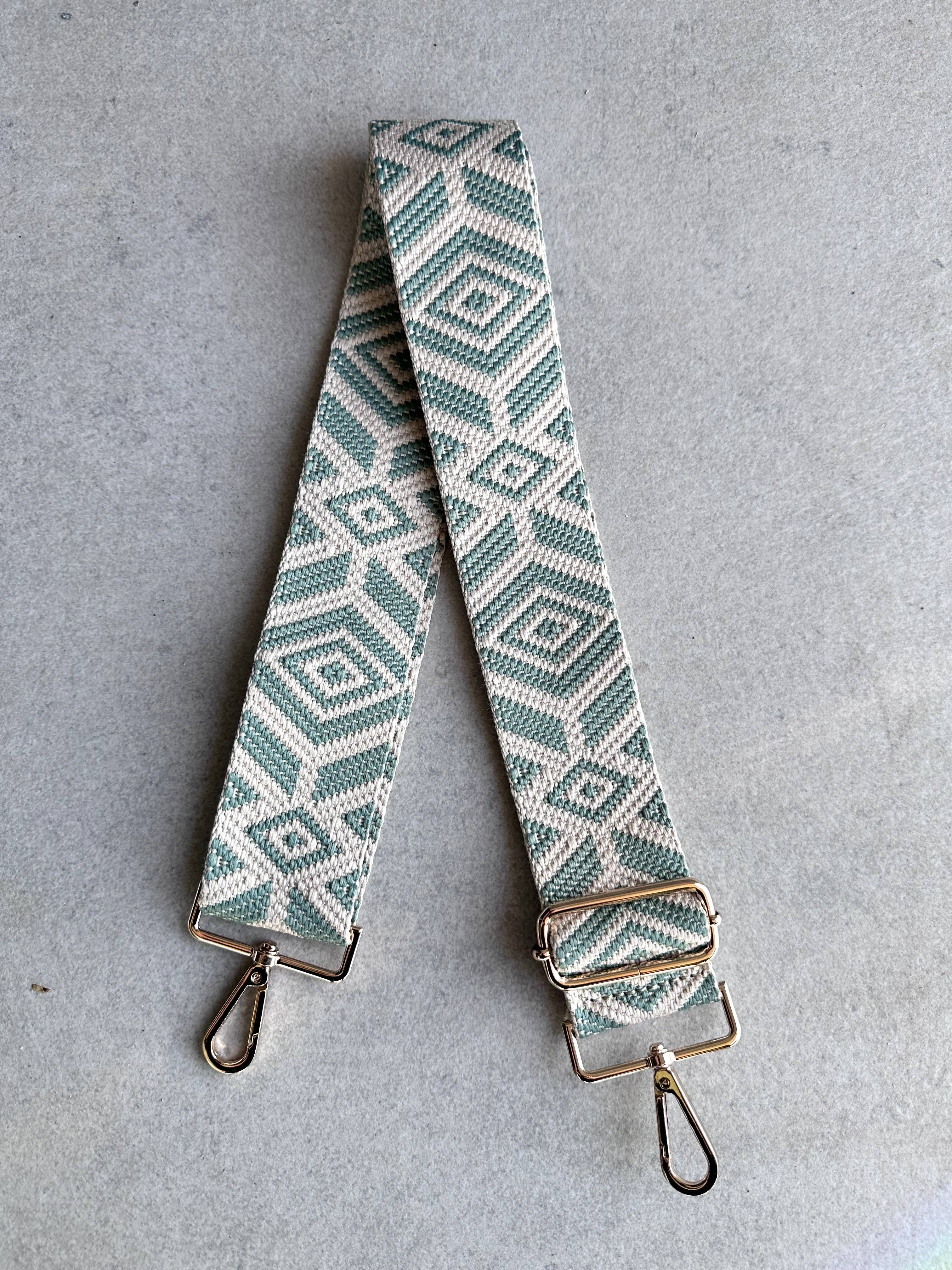 Sangle de sac Diamant - Turquoise
