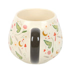 Tasse ronde en céramique motif fée folklore