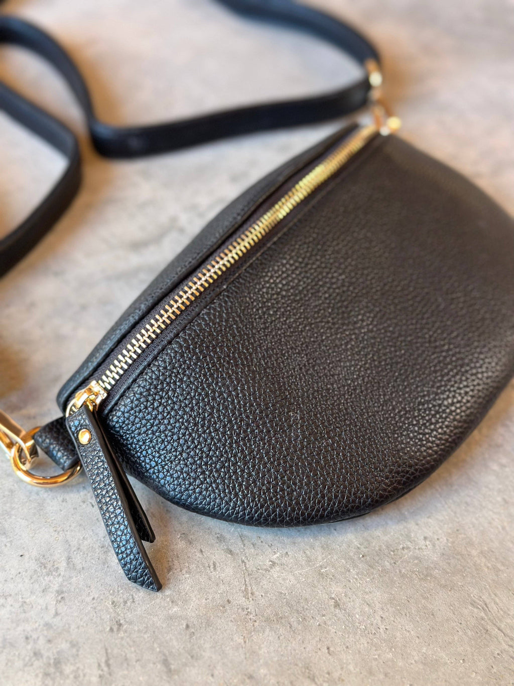Sac en cuir vegan - Noir