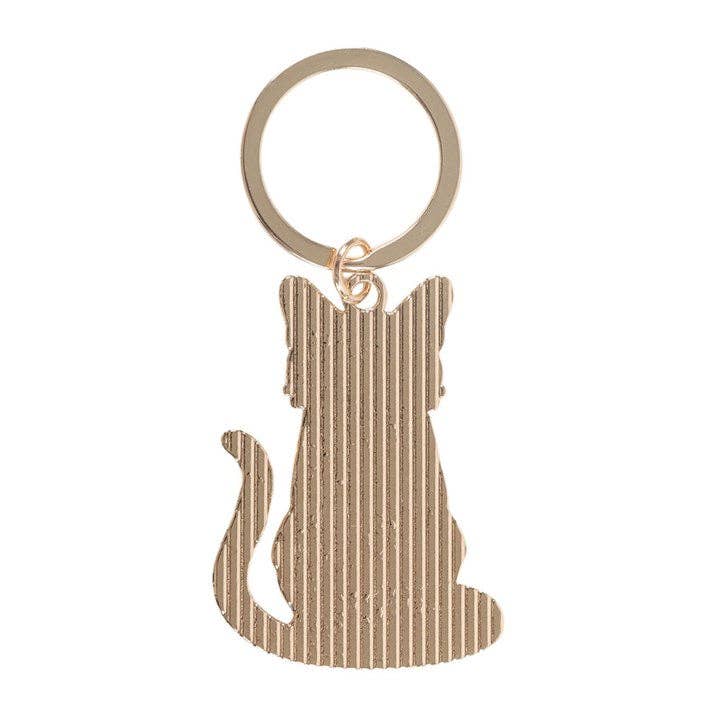 Porte-clés Chat noir magique « Le Protecteur »