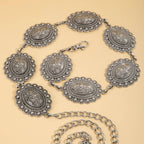 Ceinture concho ovale vintage