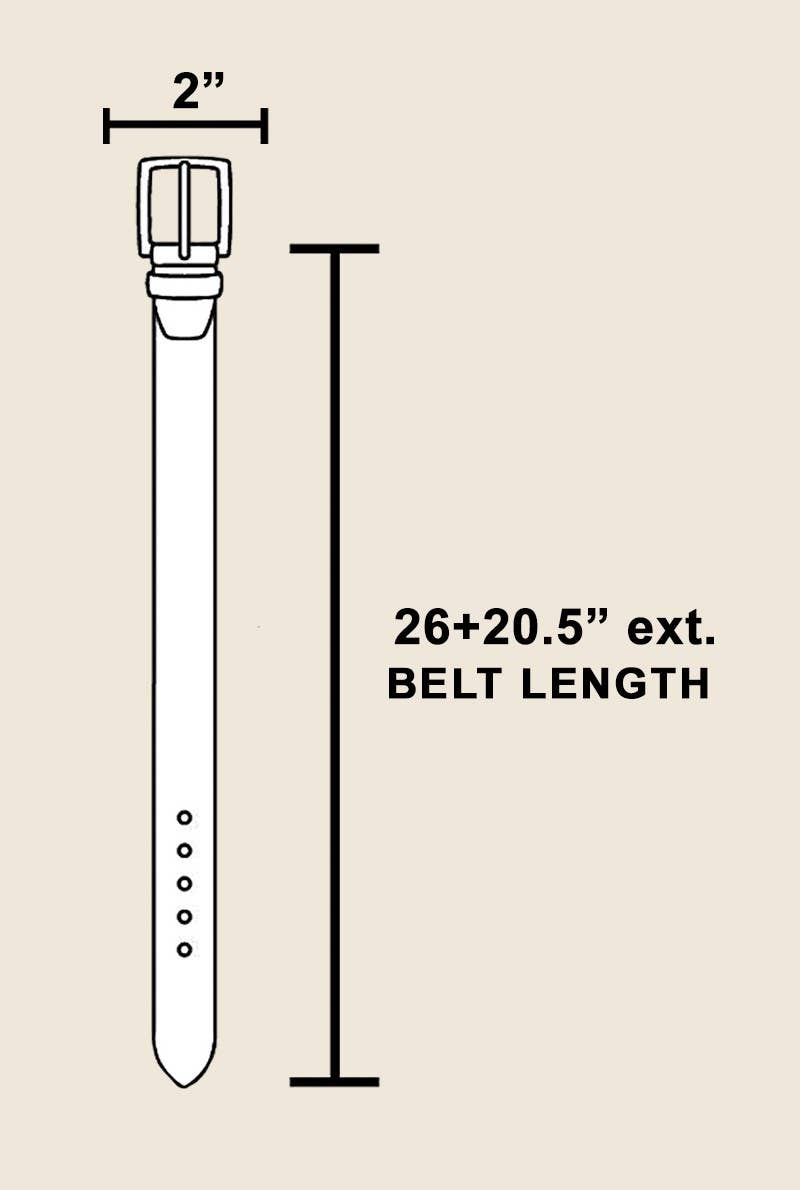 Ceinture concho ovale gravée de soleil