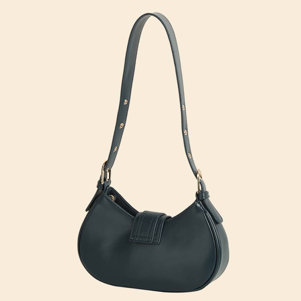 Sac à main à rabat avec boucle