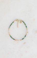 Bracelet Azélie - Pierres naturelles et perles d'eau douces