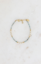 Bracelet Azélie - Pierres naturelles et perles d'eau douces