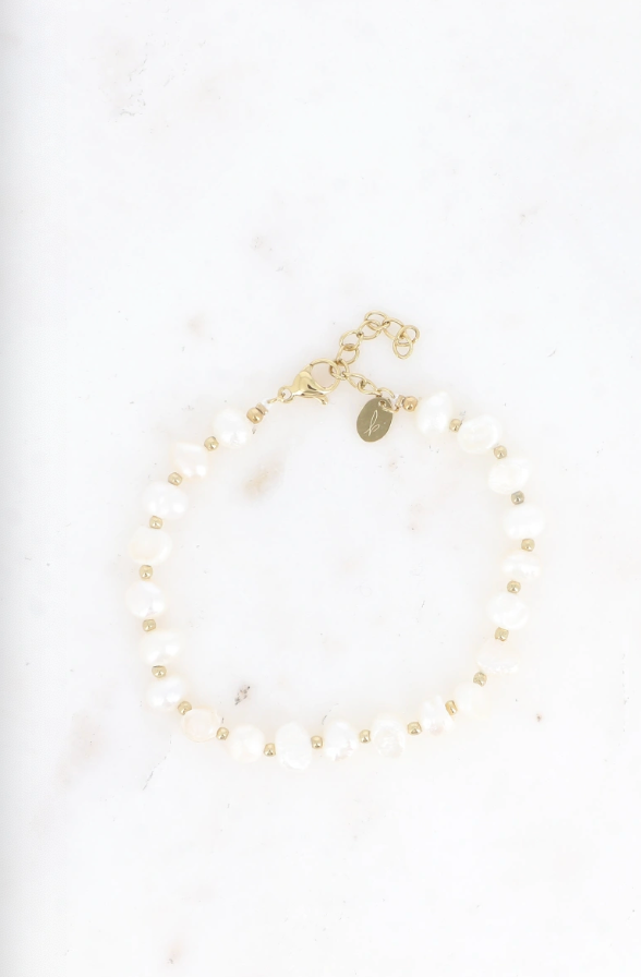 Bracelet Adèle - perles d'eau douce