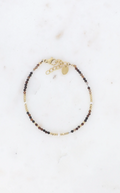 Bracelet Camélia - pierres naturelles
