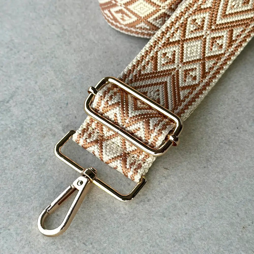 Sangle de sac à Chevrons discrète