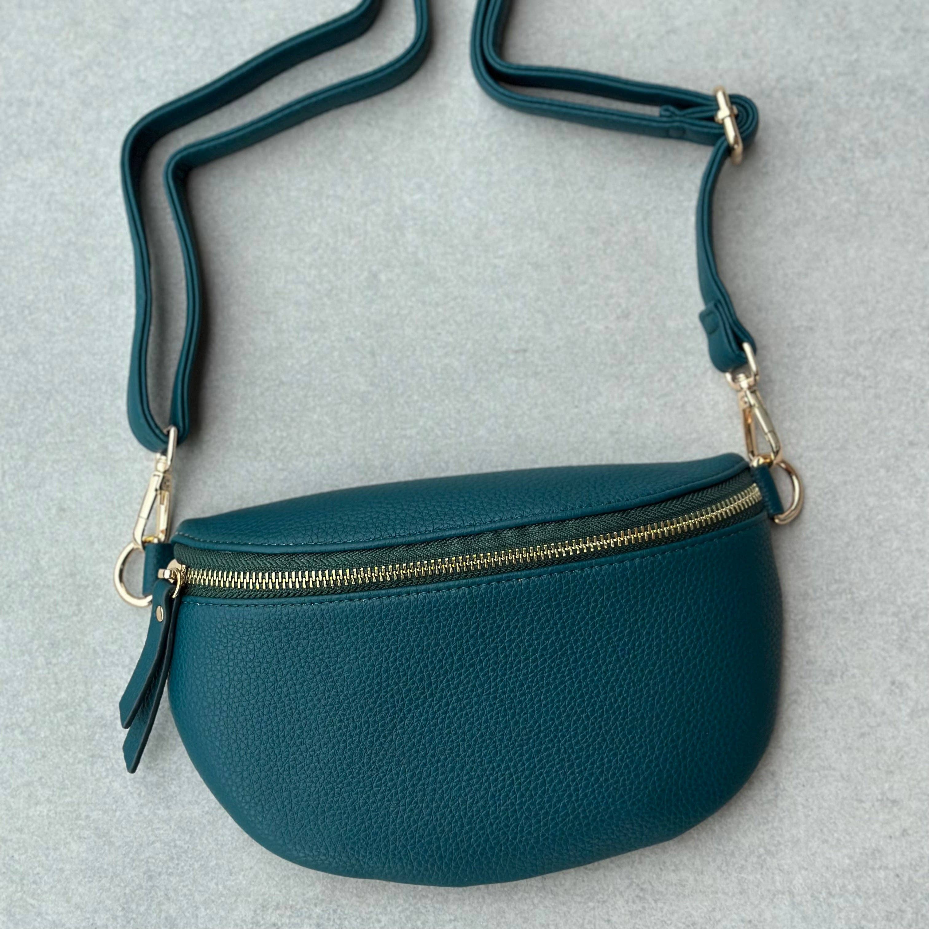 Sac en cuir vegan - Turquoise