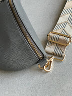Sac en cuir vegan - Anthracite