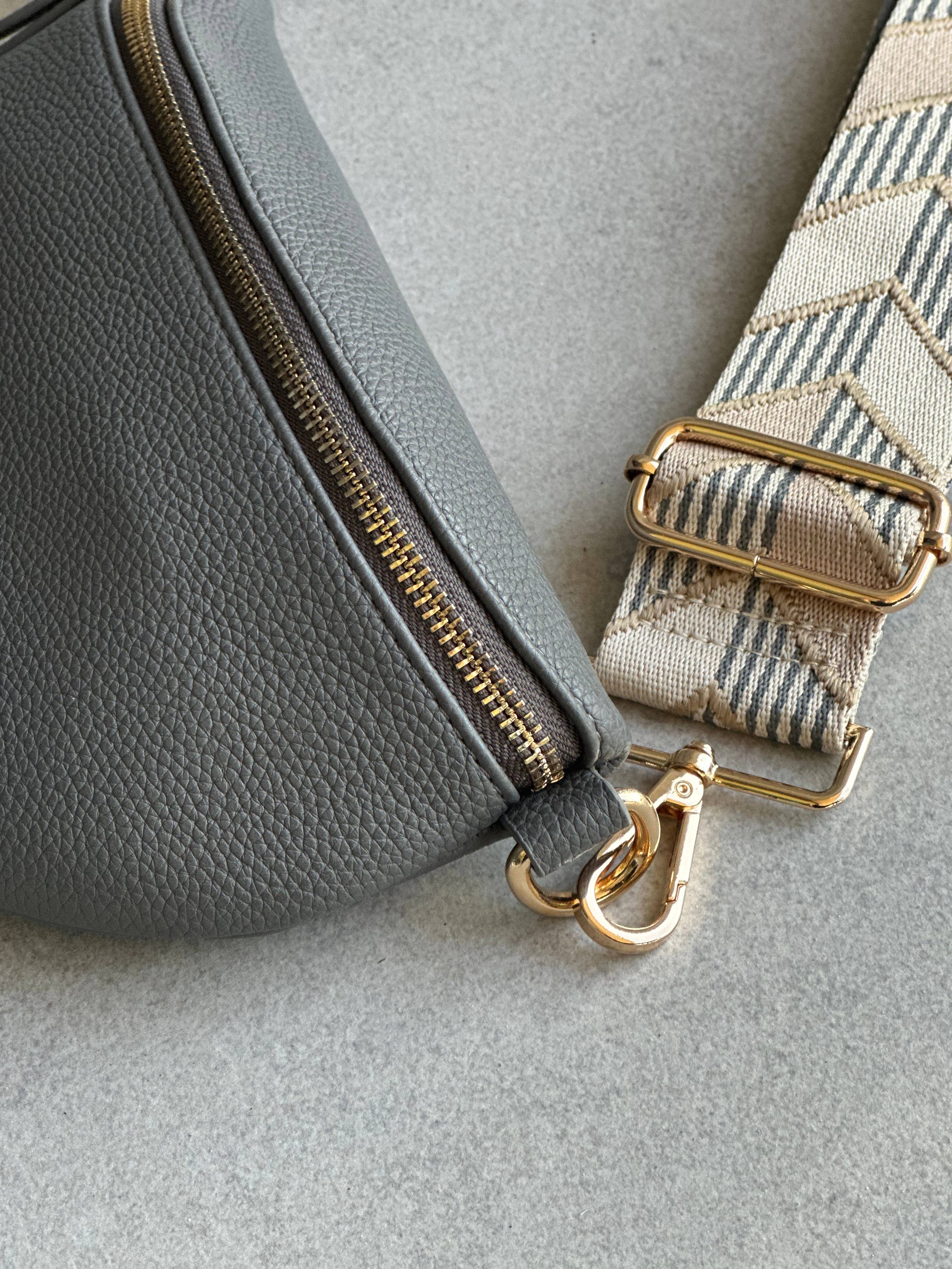 Sac en cuir vegan - Anthracite