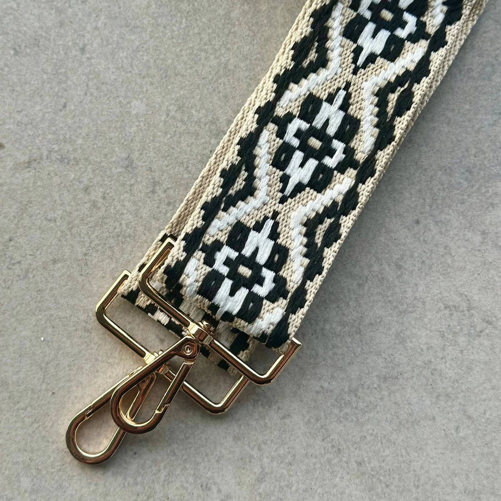 Sangle de sac Noir et Blanc