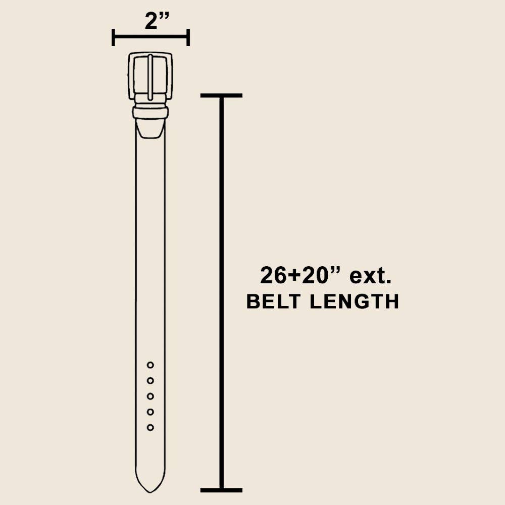 Ceinture concho ovale vintage