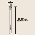 Ceinture concho ovale vintage