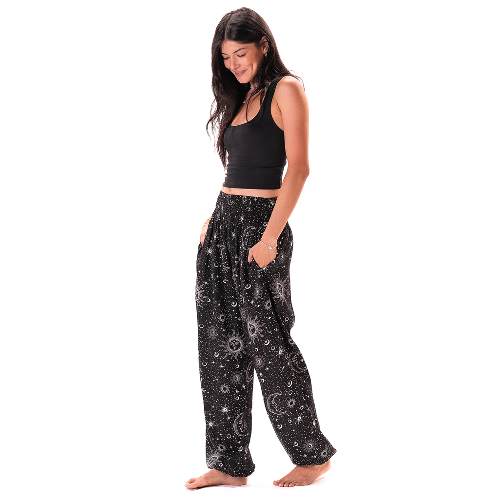 Pantalon Harem - Céleste