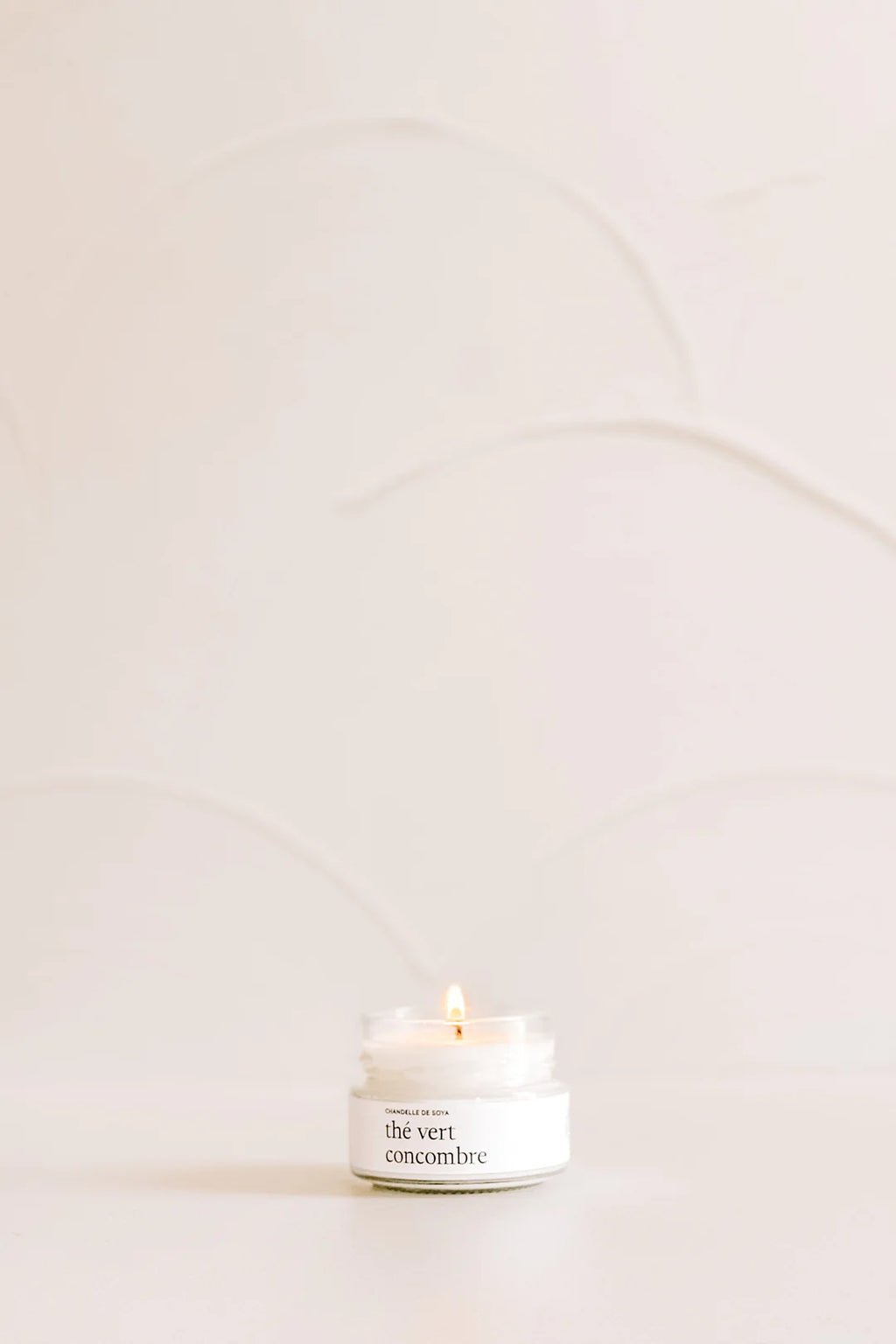 Chandelle de soya - Thé vert concombre