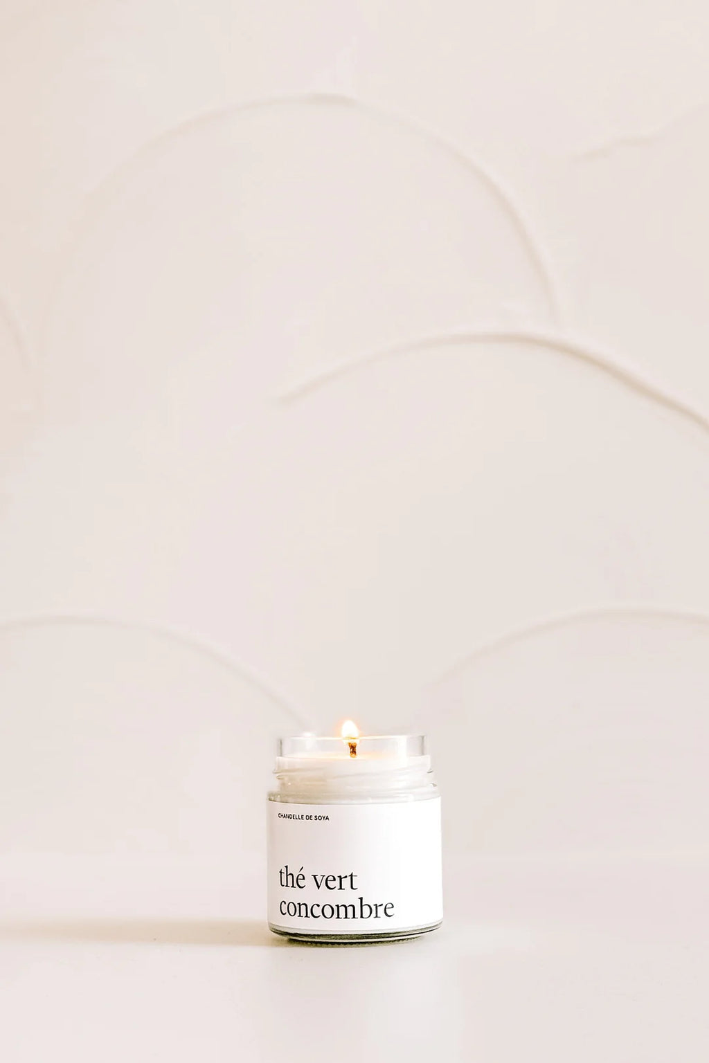 Chandelle de soya - Thé vert concombre