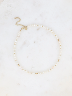 Collier Esmée Doré - perles d'eau douces