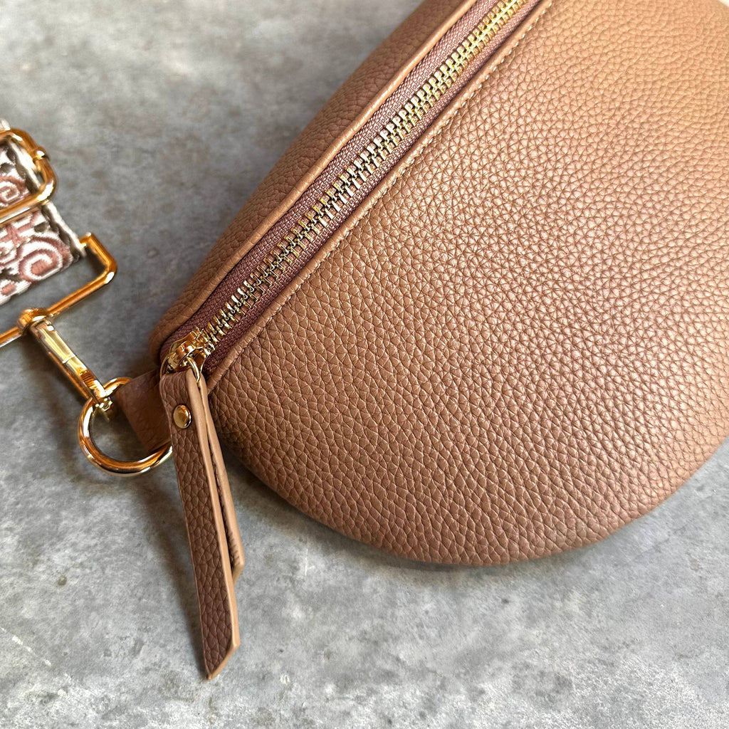 Sac en cuir vegan -  Beige