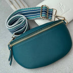 Sac en cuir vegan - Turquoise
