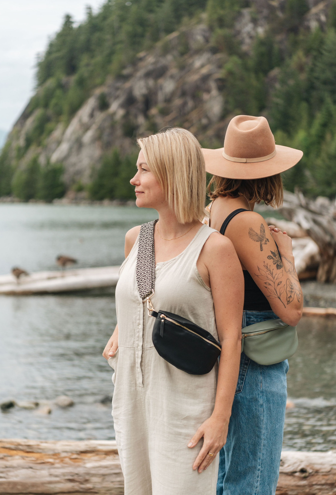 Sac en cuir vegan - Noir