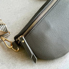 Sac en cuir vegan - Anthracite