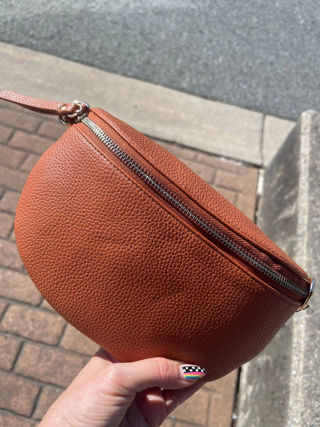 Sac en cuir vegan - Rust